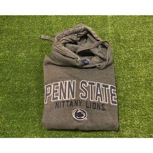 Old Varsity Brand Penn State Nittany Lions arch hoodie sweatshirt small gray